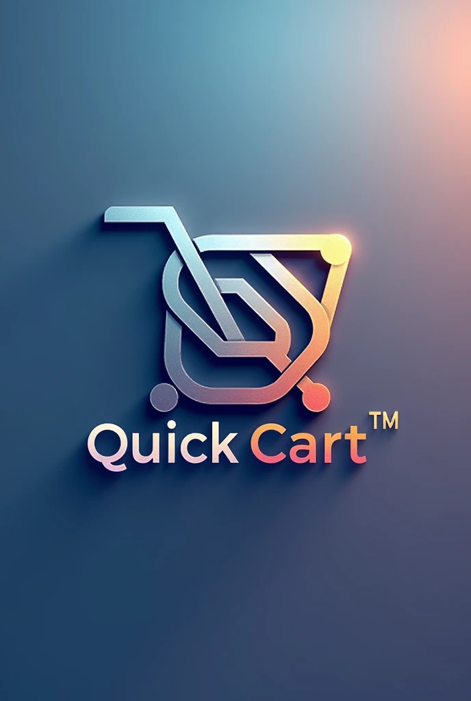 Unique and complicated logo idea for a dropshipping company named "Quick Cart"