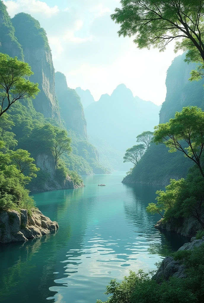 You washed in Asia, pure untouched nature , realistic