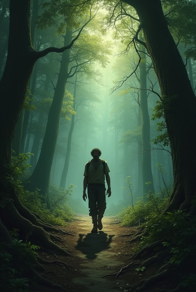 A man has been searching for his girlfriend in the forest for the last few years. 
