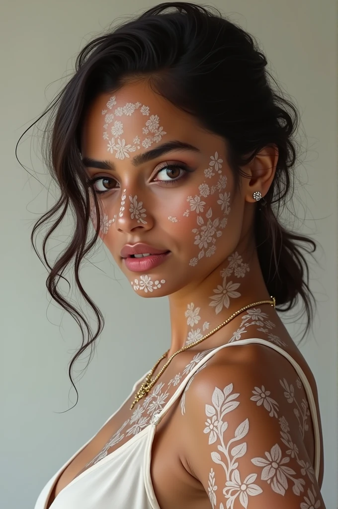 Kangana Ranaut with vitiligo