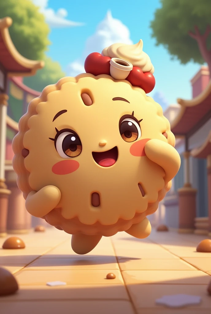Affagato cookie from cookie run Kingdom