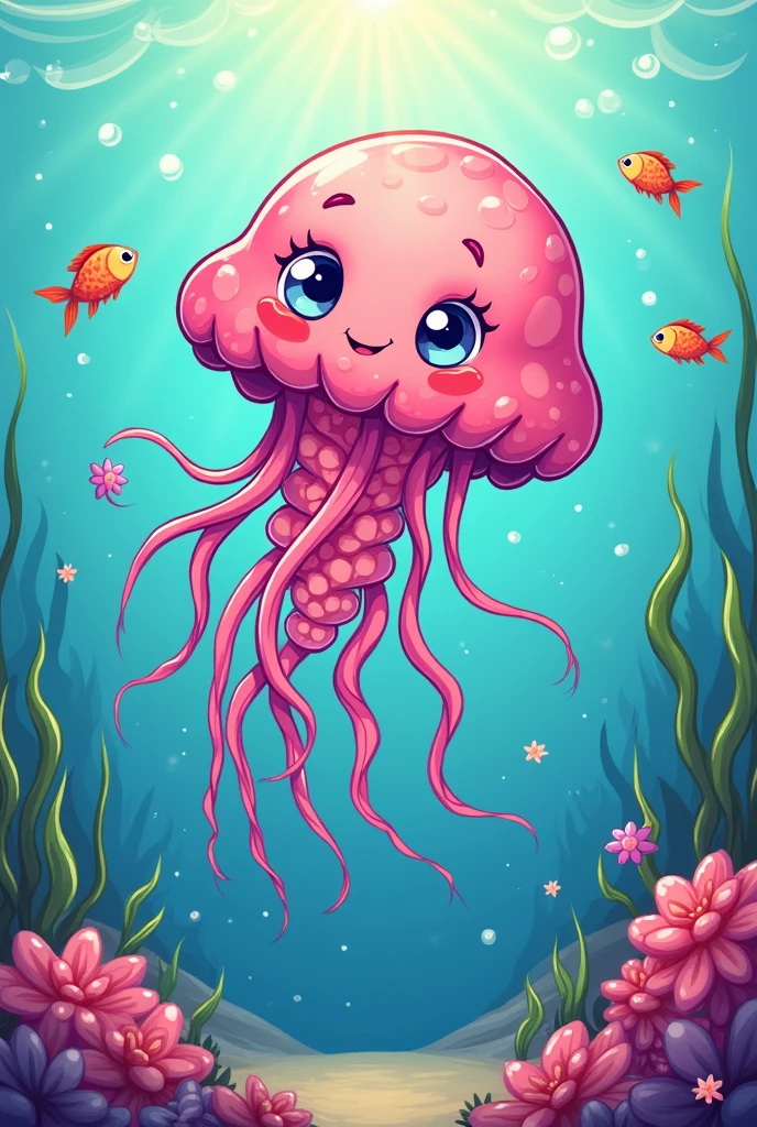  jellyfish cartoon