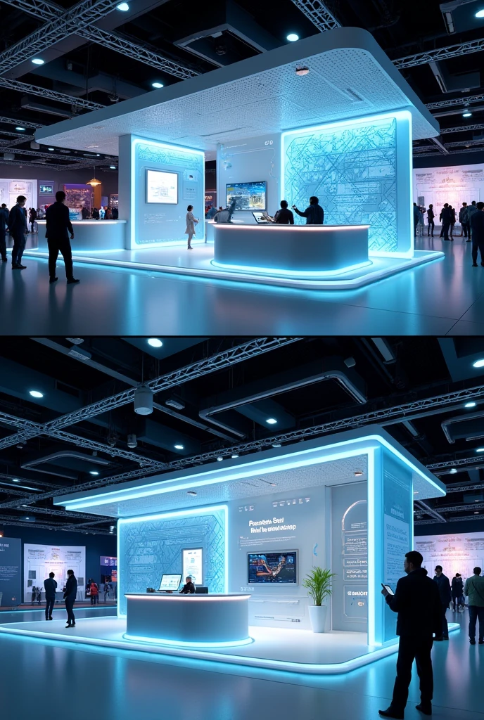 Digital booth design
Easy to do irl