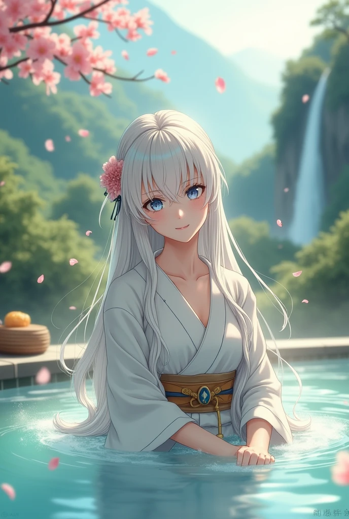 Gojo female in hot springs
