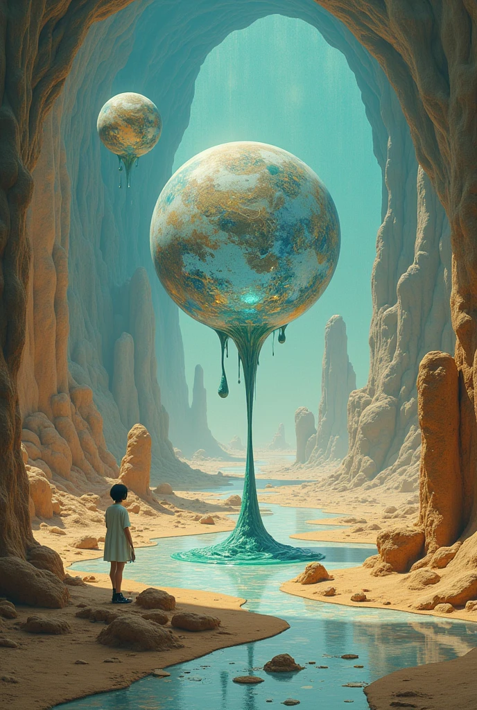 Transforming the frame of the Loubador Dali: Persistence of memory, Using a futuristic computer、More contemporary works