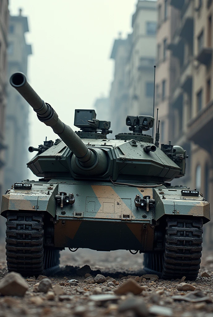 Draw a T-90M tank