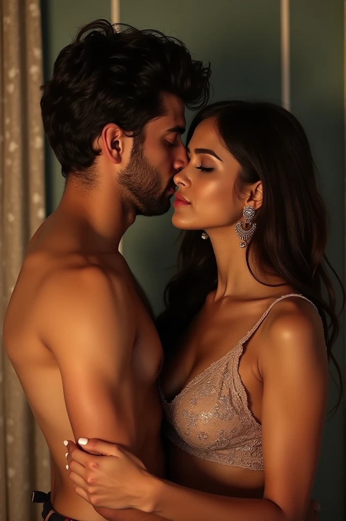 A beautiful Indian girl doing sex with her husband 