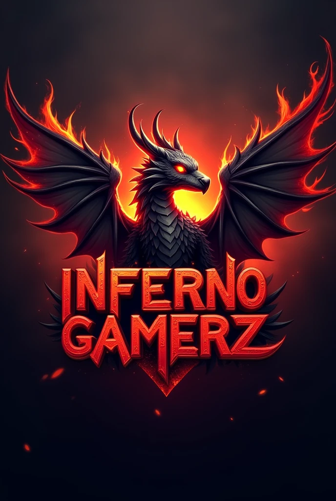 Create a logo of INFERNO GAMERZ for youtube channel