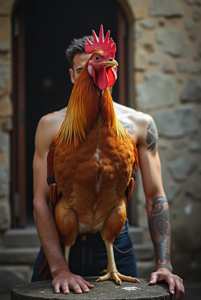 man showing cock