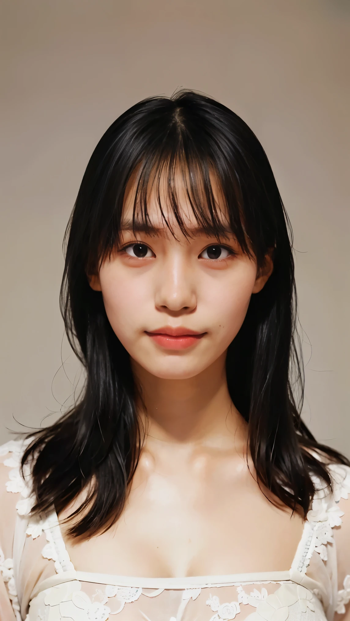 Memory correction:2.55, Everything is modern:1.66, Beautiful Japanese woman photo, (((smile))), 20-year-old, Oil for straight, one-length hair＆Hair balm:1.55, (photo Realistic:1.4), (hyper Realistic:1.4), (Realistic:1.3), (Smoother lighting:1.05), (Improving the quality of cinema lighting:0.9), 32K, 1 person,20-year-oldの, Realistic lighting, Backlight, The light shines on your face, Ray Tracing, (Bright light:1.2), (Improvement of quality:1.4), (Highest quality Realistic textured skin:1.4), fine grain, Detailed face,(smile:0), (Emphasis on face close-up:1.3), (Enhances the beauty of skin texture:1.1),((Extremely precise and accurate anatomy:1.0)), (Enhances the beauty of skin texture:1.1), Clean and glowing skin, mesh, thin:1.2, (Realistic:1.3), Realisticなライティング, (Smoother lighting:1.05), 32K, One Japanese woman, fine grain, Detailed face, (Film Grain:1.1),(Accentuates body lines:1.1), High resolution, Natural look, Kind eyes, Improves hair quality, Delicate light and shadow, Transparent muscles, Graceful pose, Beautiful Eyes, Sharp details, Soft light reflection, Beautiful contours, Delicate skin tone, Fine hair texture,Cute Japanese Women Photos,