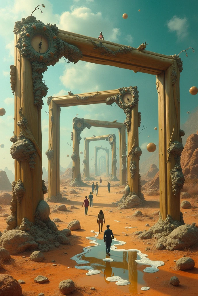 Transforming Salvador Dali&#39;s Frames