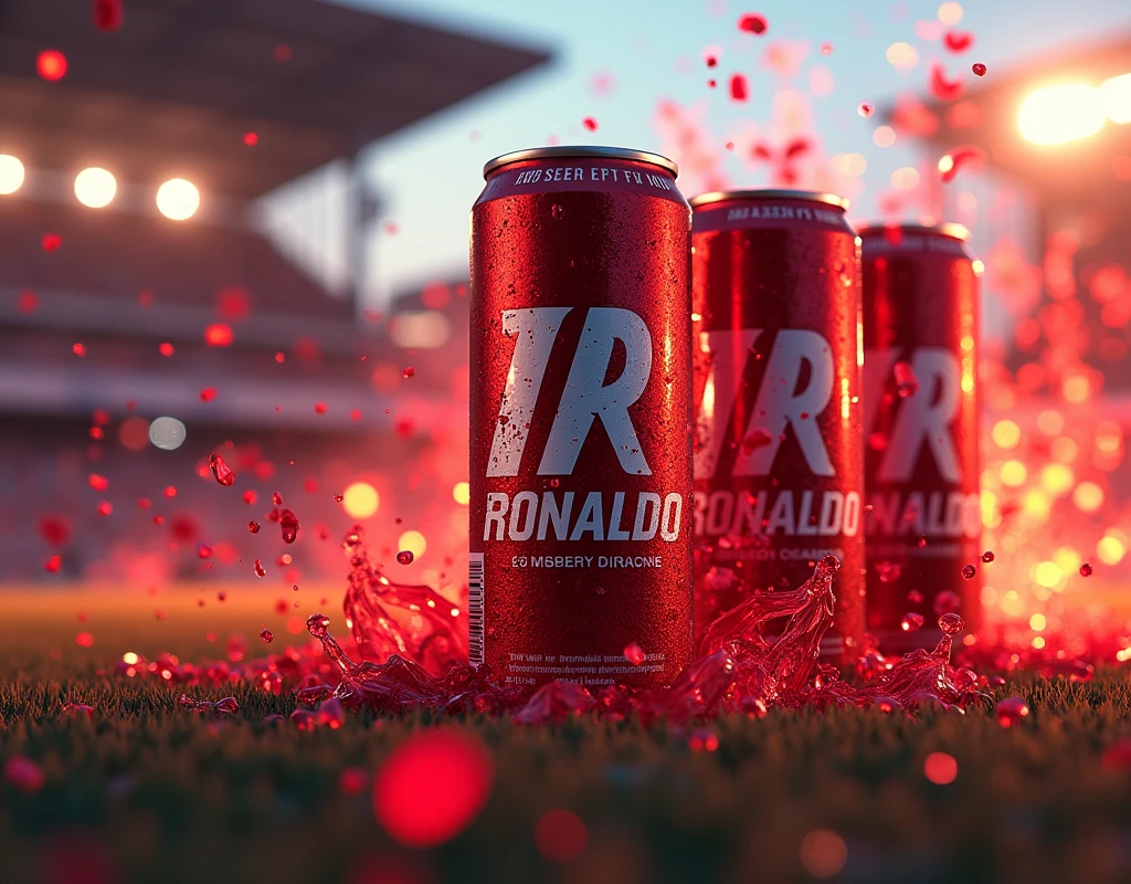 We need an image of Ronaldo's energy drinks