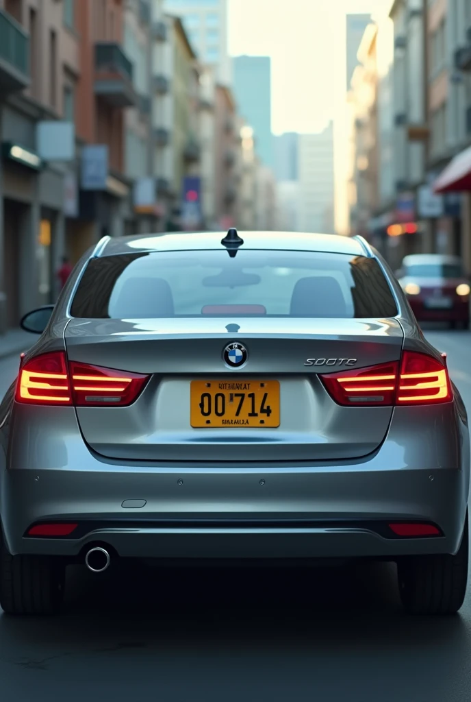 Photo of car registration number