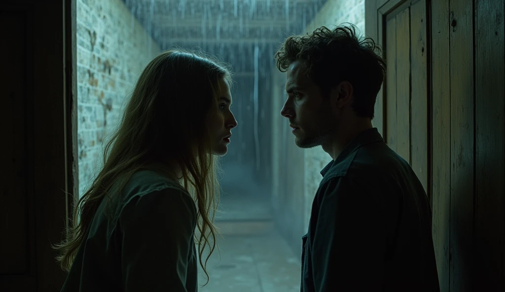 A girl and a man woman so hotevil car