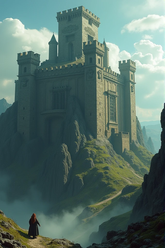 A view of the ancient fort, filled with mysterious powers.