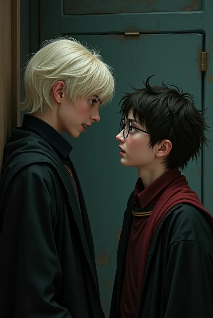 6th year draco malfoy confessing his love 6th year harry potter 
