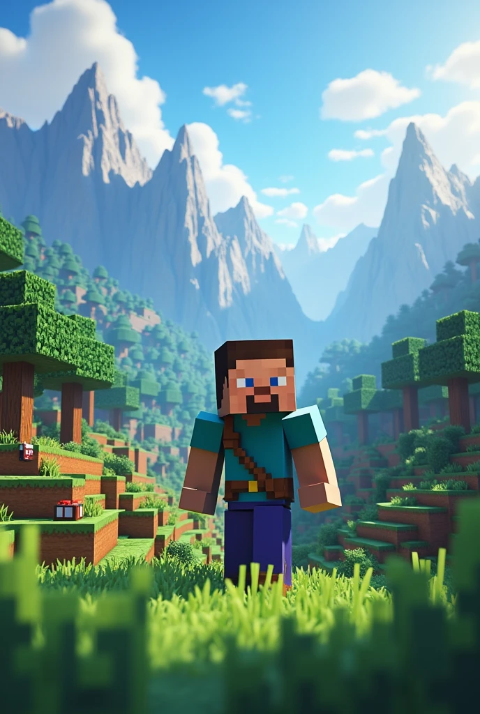 A Minecraft thumbnail 