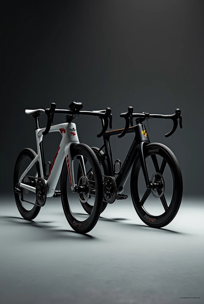 Generate me two bike image which are very advanced so that people choose between them whichever they like