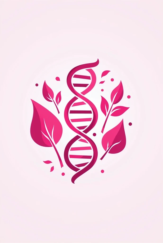 Logo for College of Science Student Body in University of Rizal System- Morong System put some leaf and make it color pink with dna in it