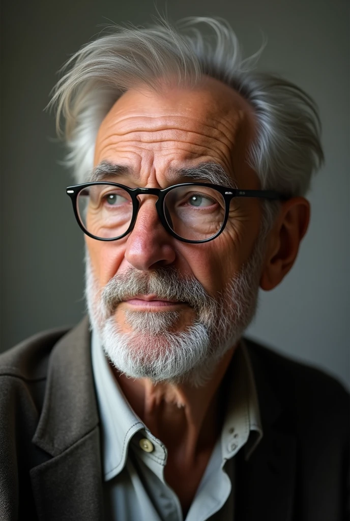 man with glasses wise adult
