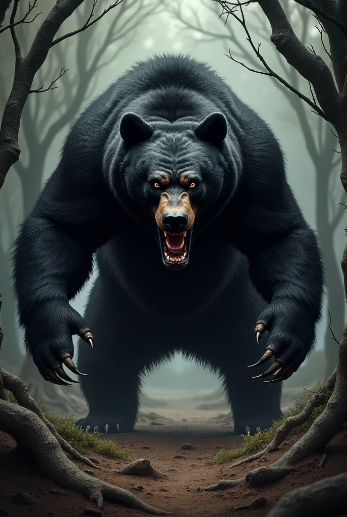 Black bear aggressive 