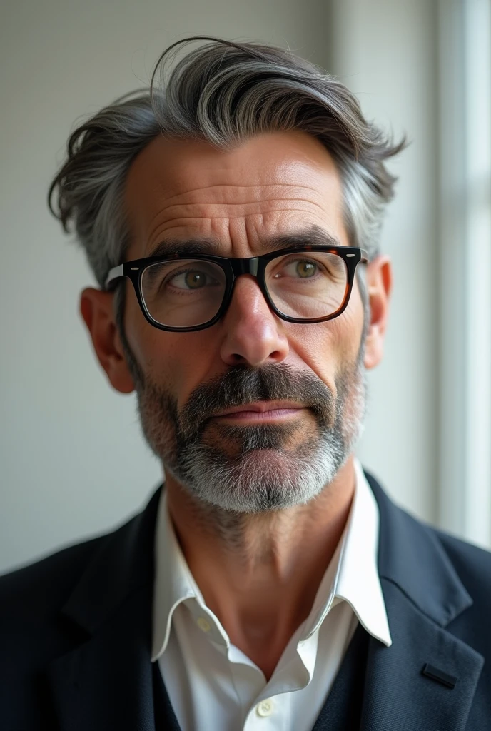 man with glasses