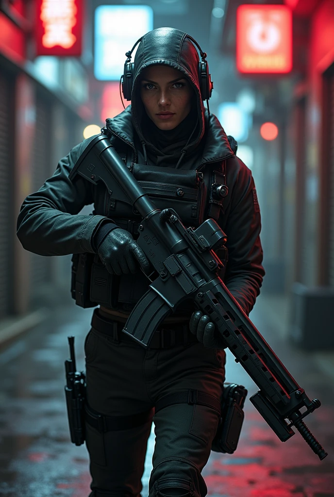 Special operative, but the gun is a penis