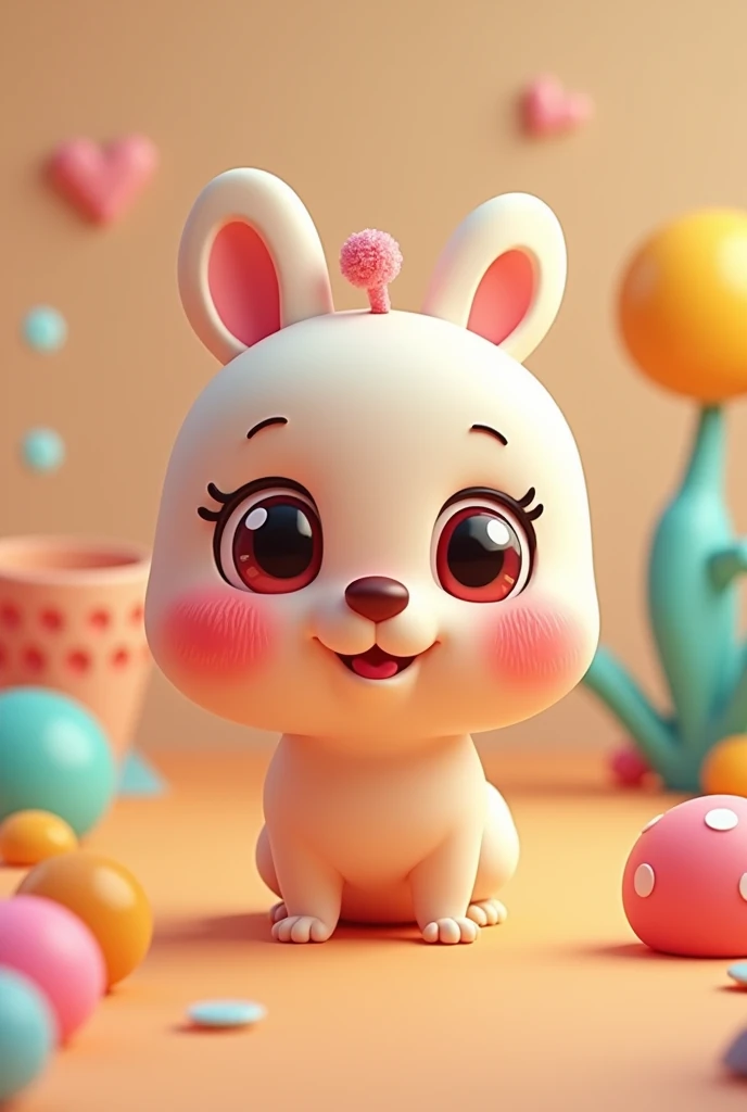 Sweety 3d cartoon