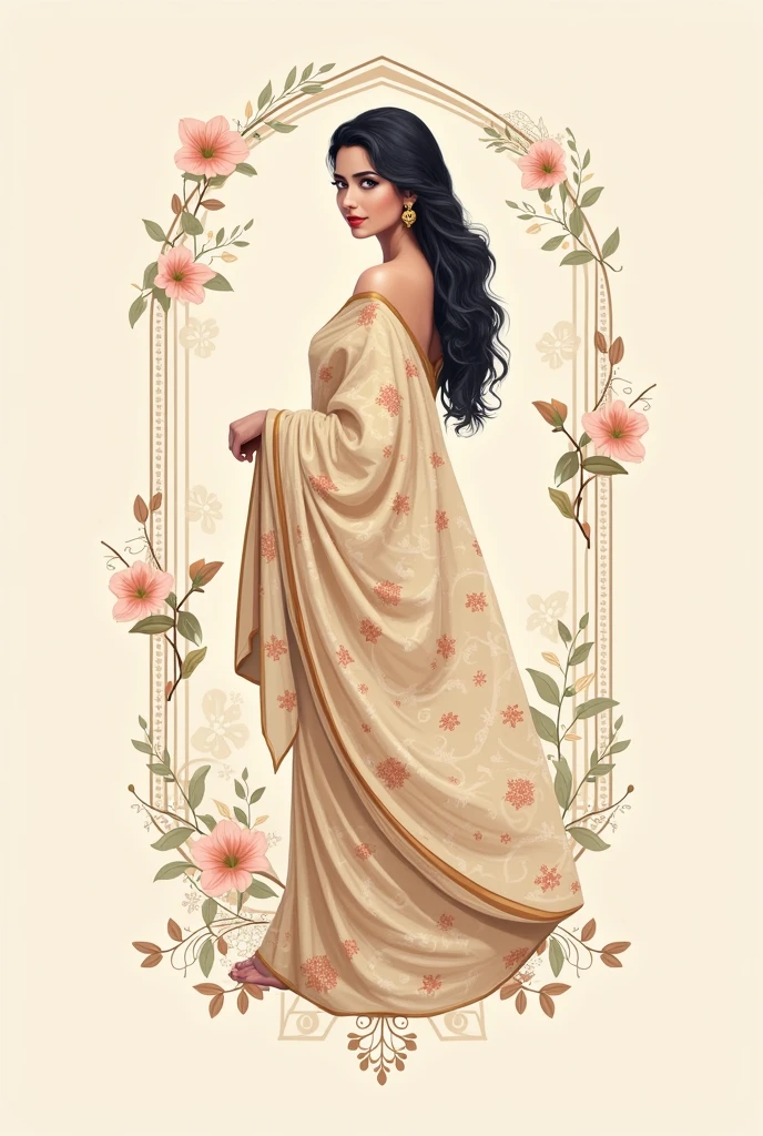 A logo for a ks sarees