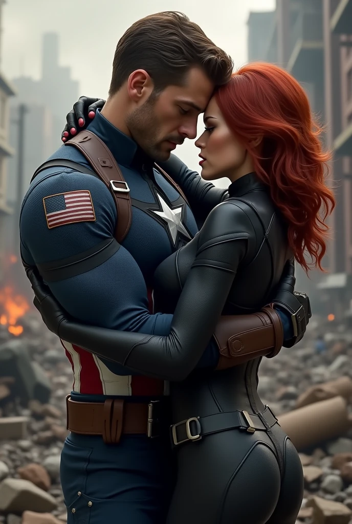 Captain america press the breadt of natasha romanoff