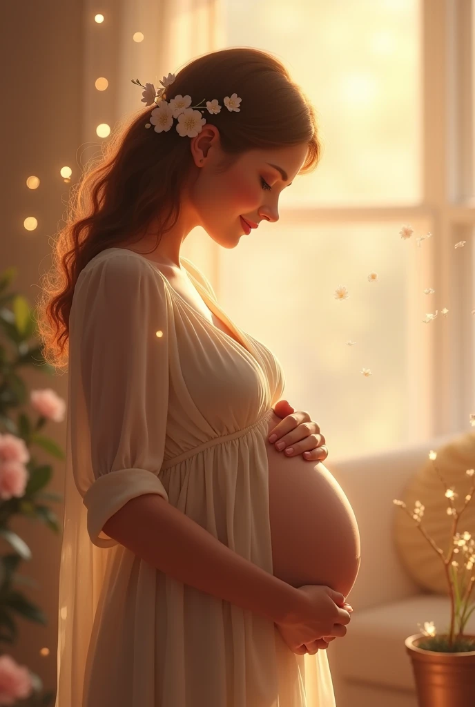 Im pregnant with 3 cute babies 