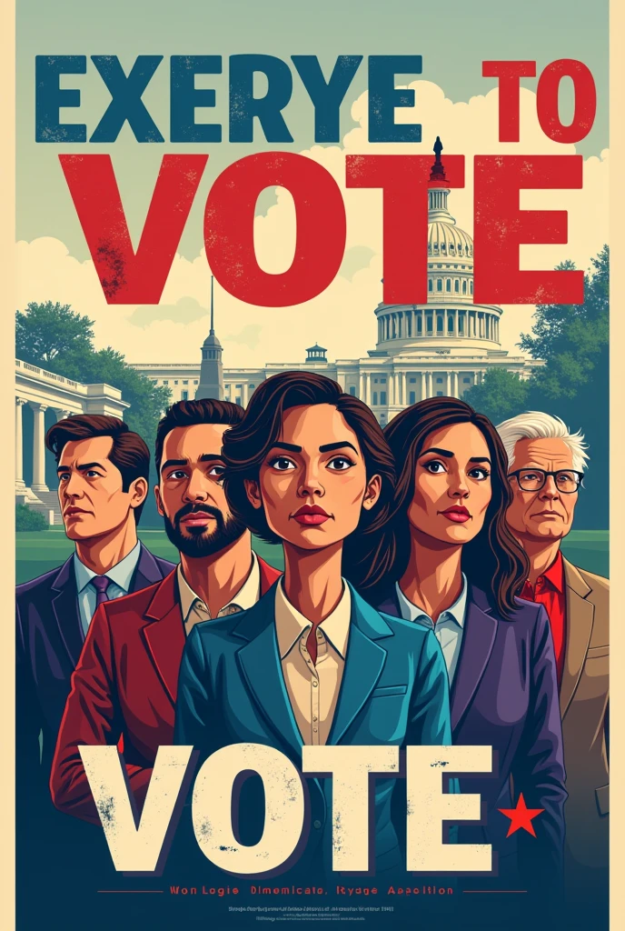 poster about election