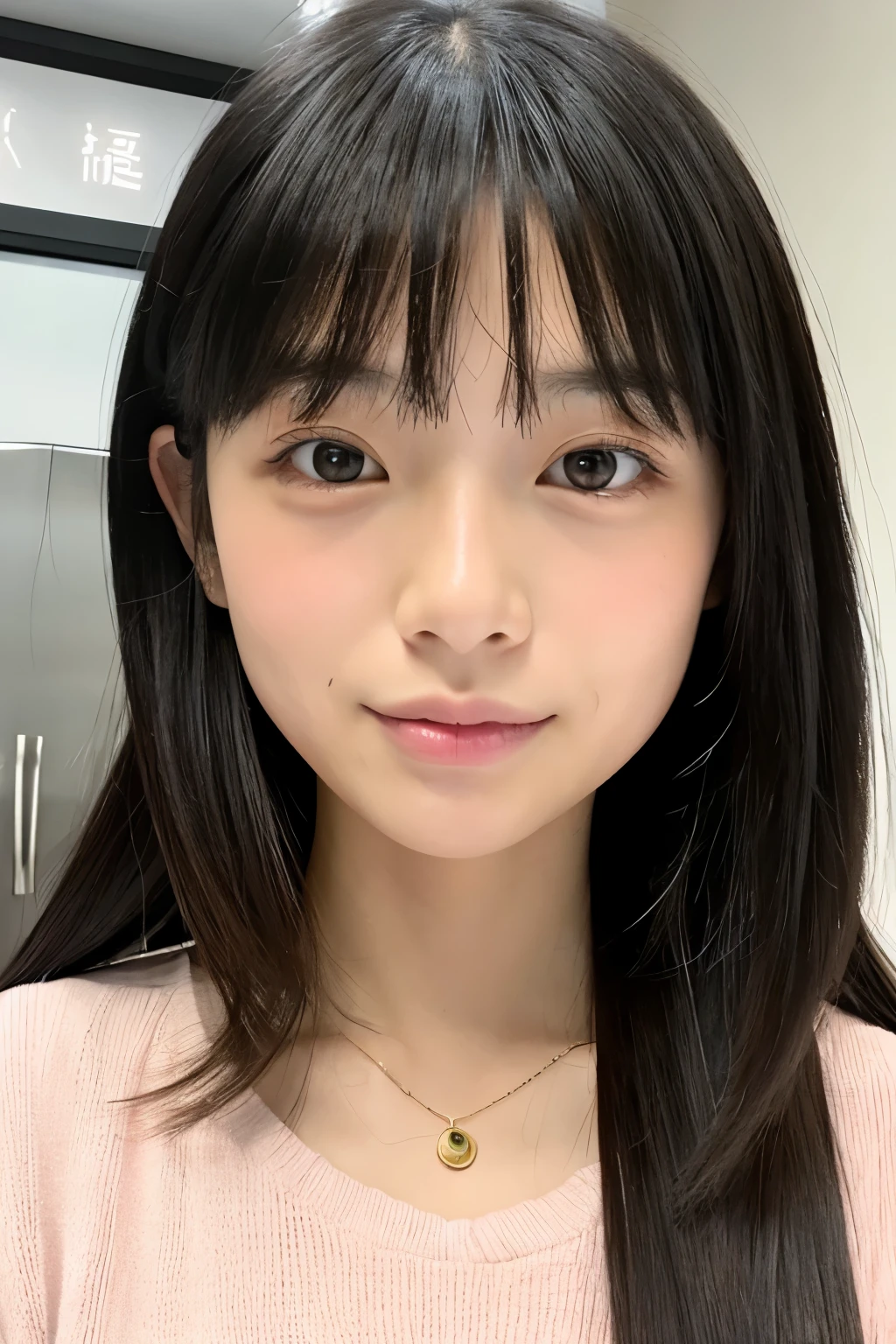Female、Half Japanese and half Indonesian、Individuality、Facial Variations