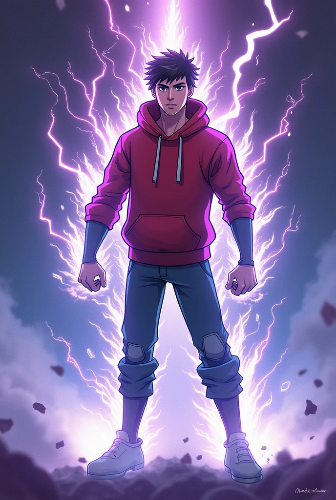 Marco Diaz from Star vs the Forces of Evil with Gear 5 Nika form