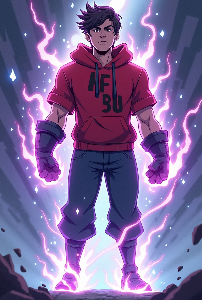 Marco Diaz from Star vs the Forces of Evil with Gear 5 Nika form