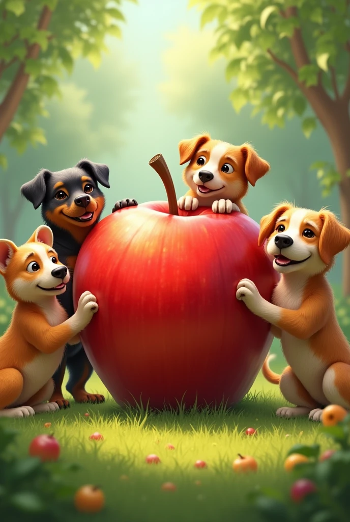 Apple dogs 