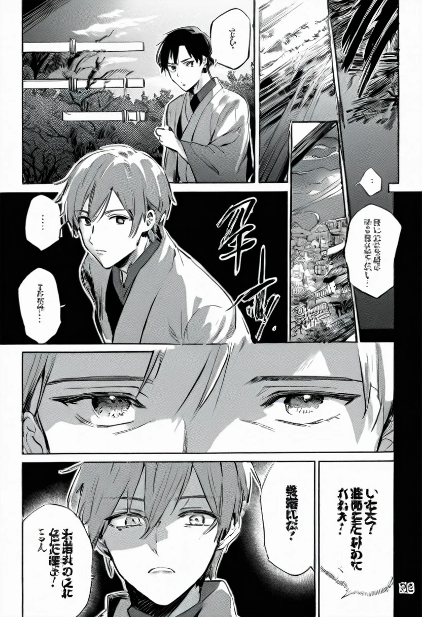 Black and White、 Comics on Chrome、Japanese Manga、