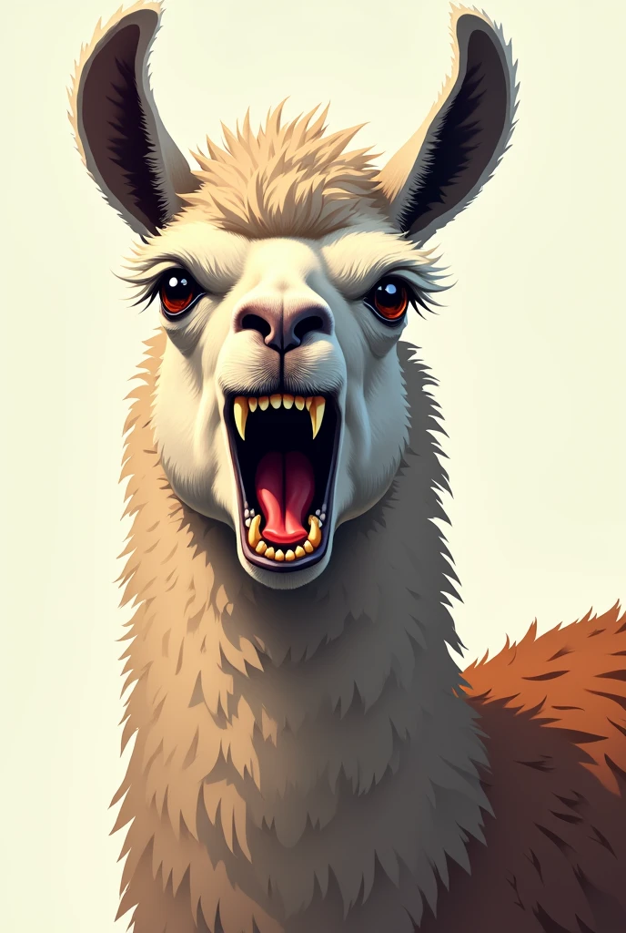 Funny savage llama pfp