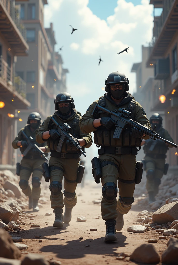 Free fire squad