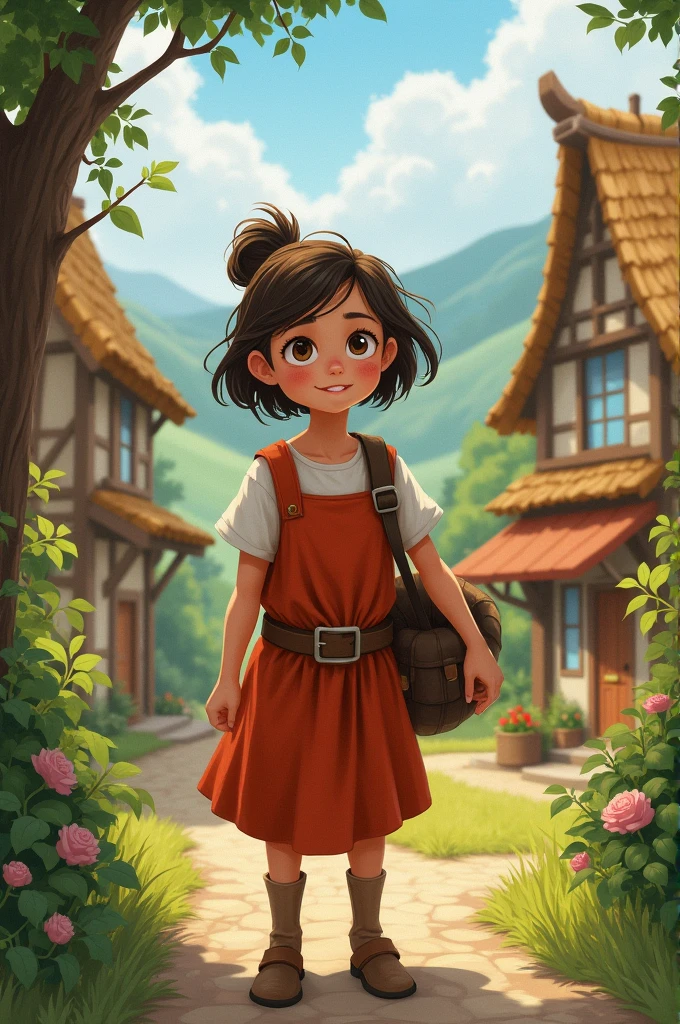 In a small village there lived an 1 girl named Ruby. Since childhood he was very curious and brave