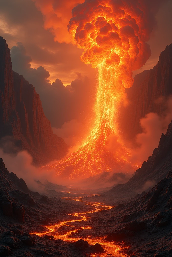 Magma activity in the ground.