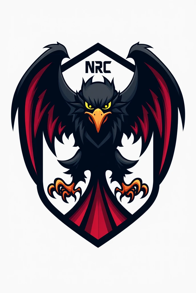 Create a football club logo for NRC Football Club