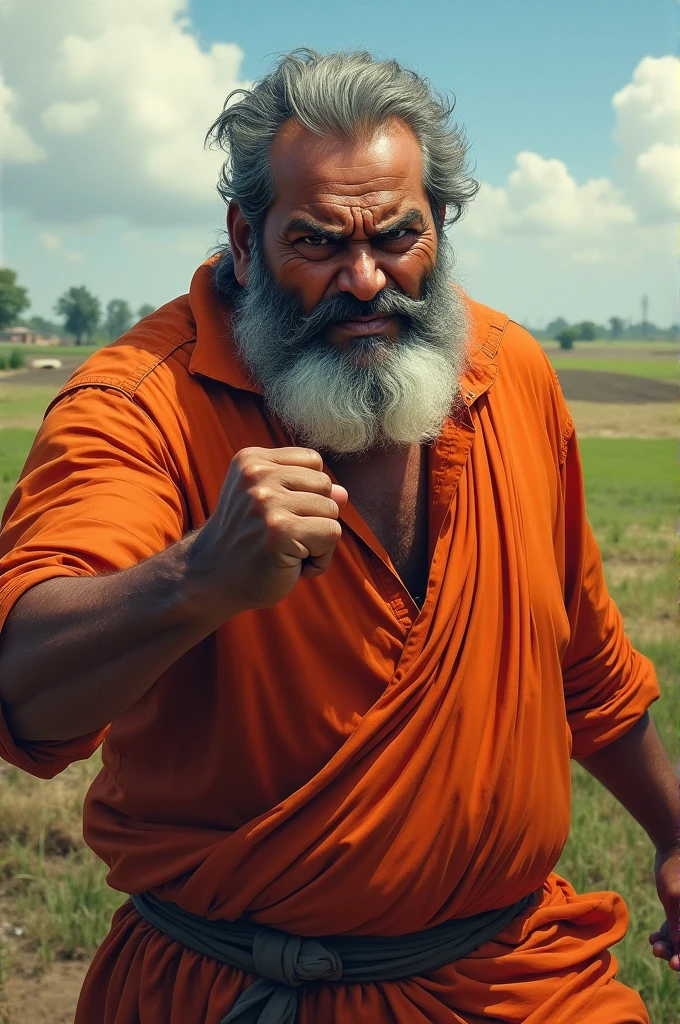 Indian farmer leader rakesh tikait in angry mood