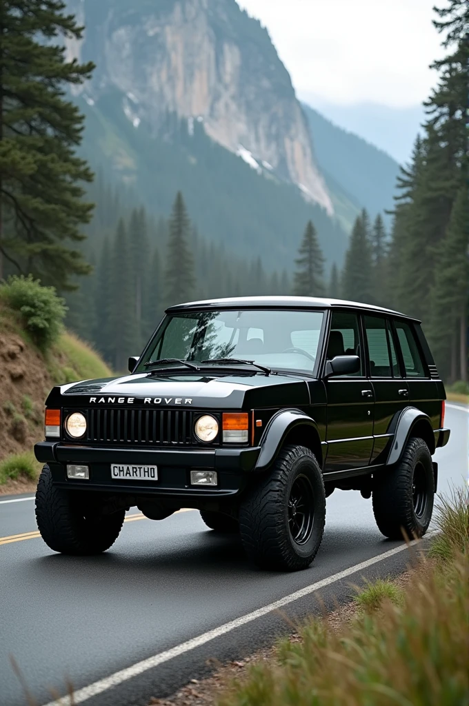 Range rover classic 2 door with a libertywalk wide body kit