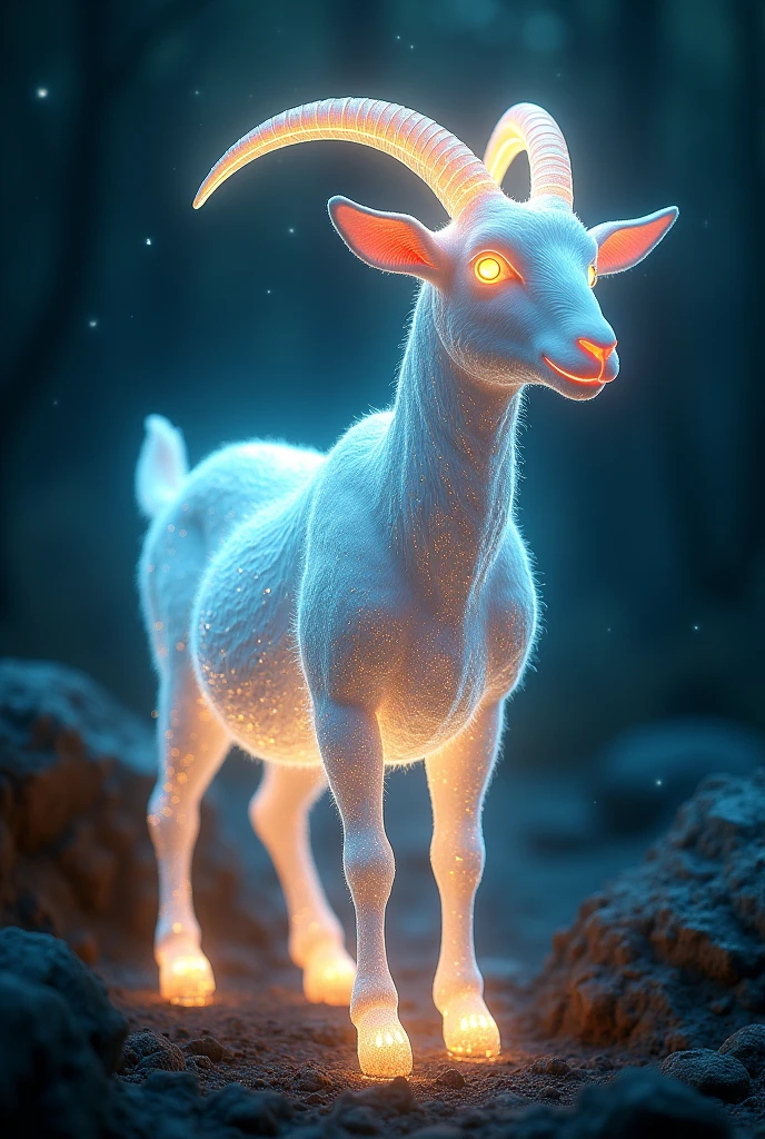 A Goat made of Light