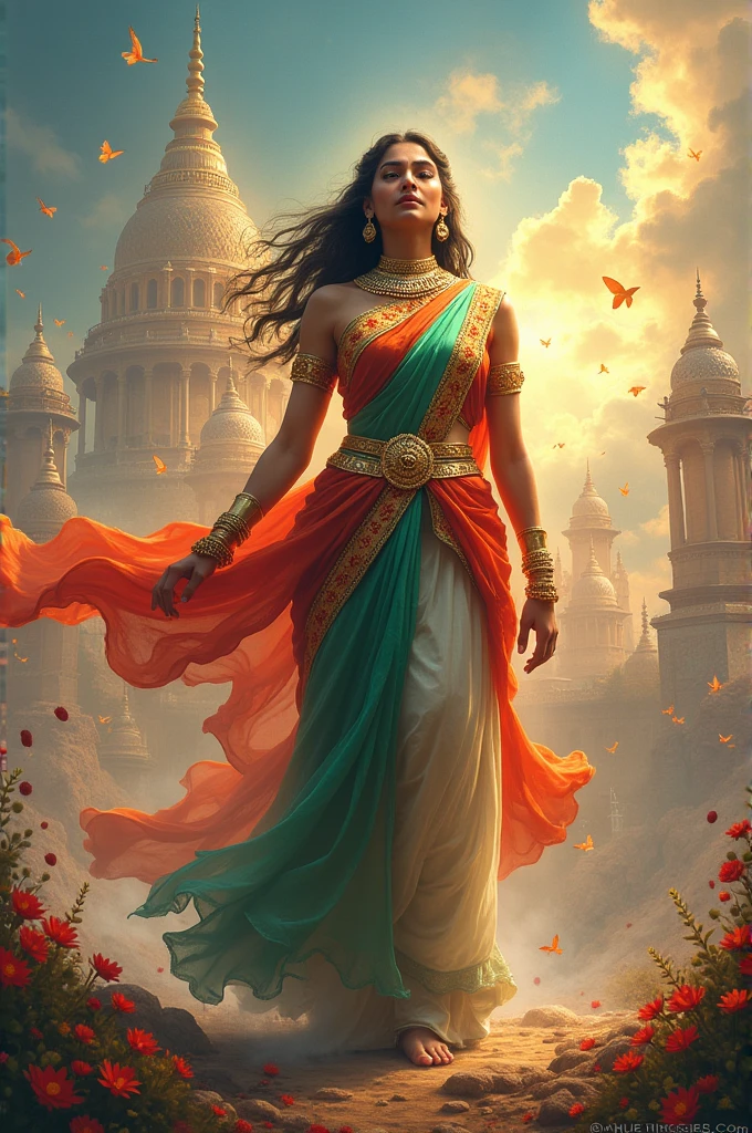 Draw a picture of victory of India