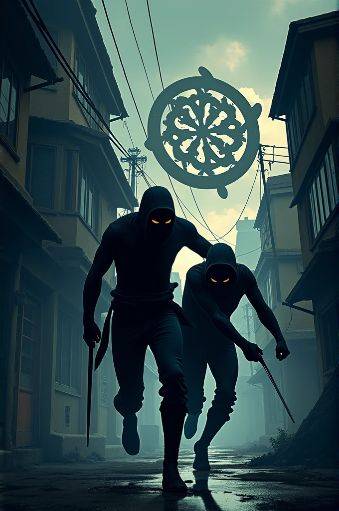 Ninjas with Injective logo
