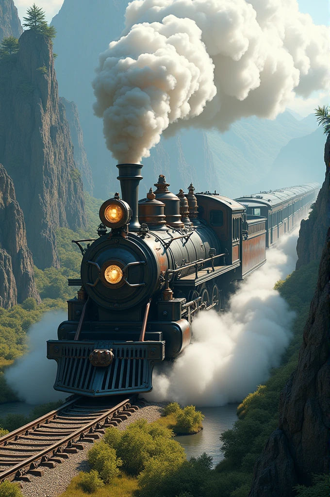 Trackless train 