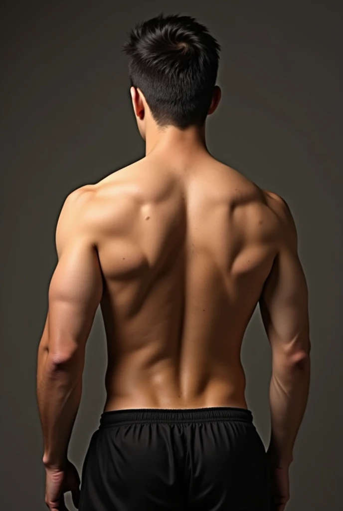 Hot naked asian man with long hung cock