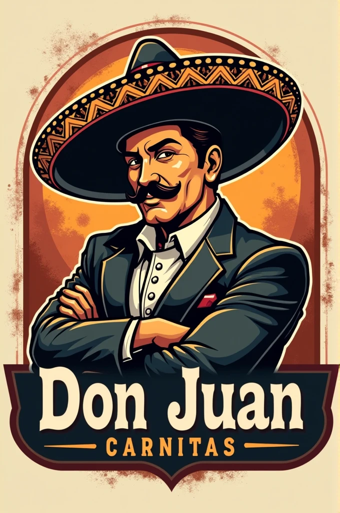 Generate logo for Don Juan carnitas 